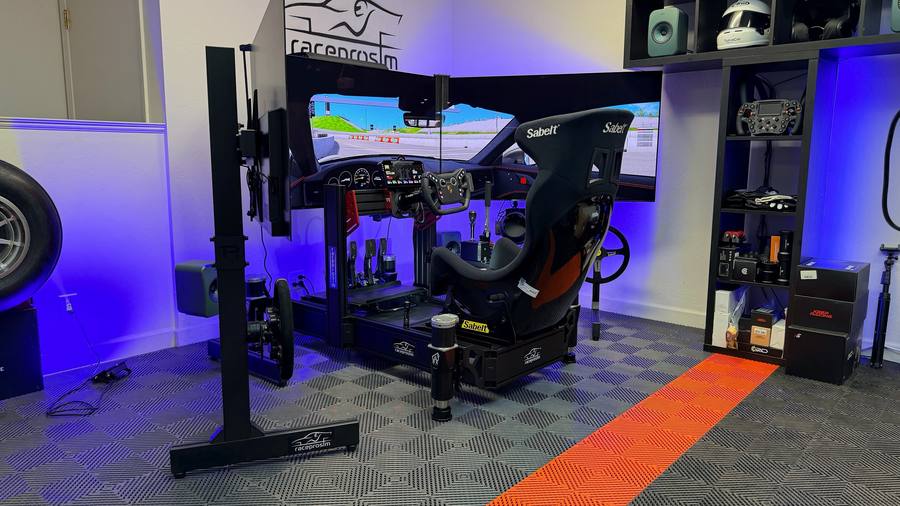 Training simulator installation